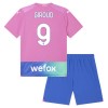 Original Trikotsatz AC Mailand Giroud 9 Ausweichtrikot 2023-24 Für Kinder